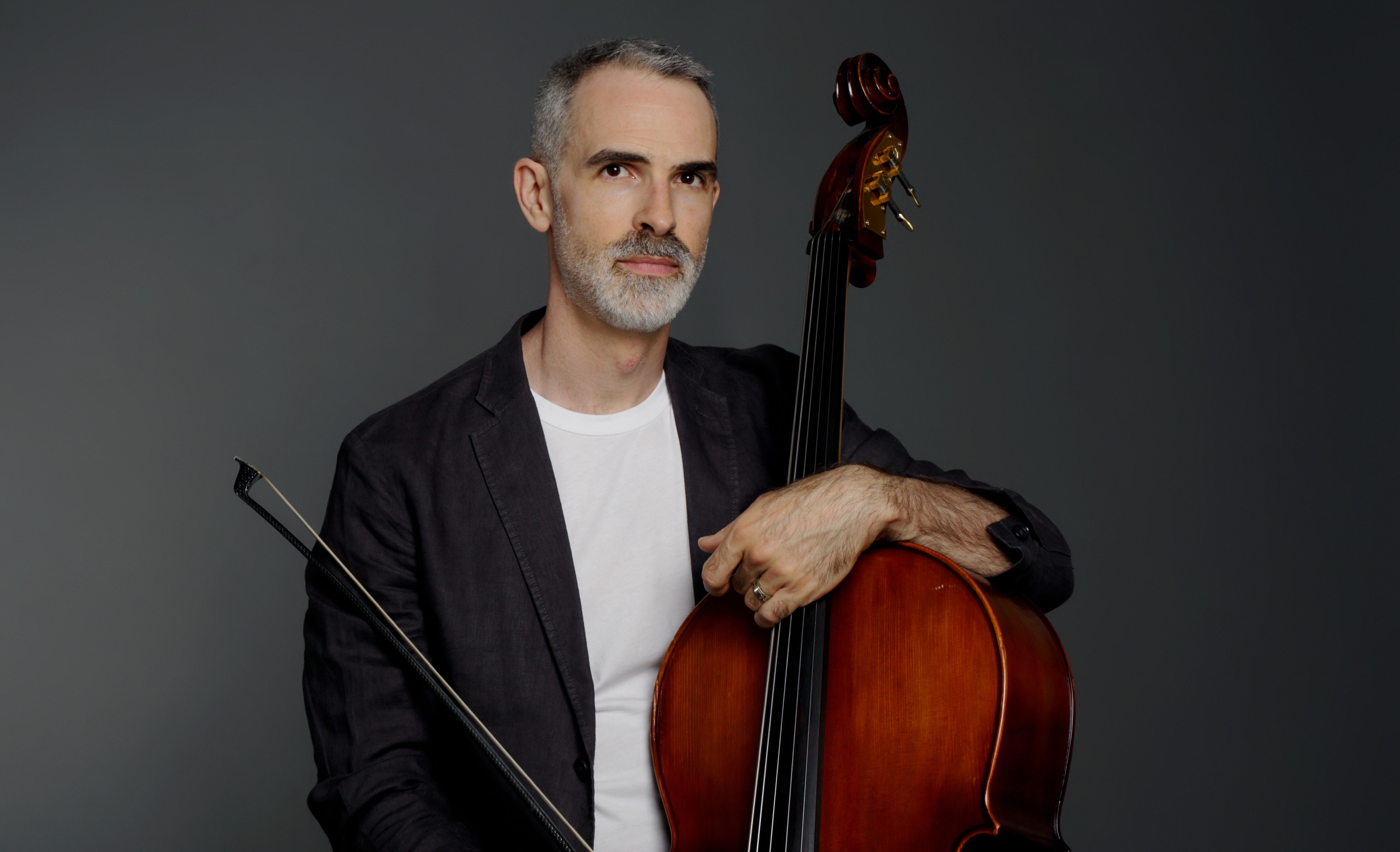 David Lightbown with cello